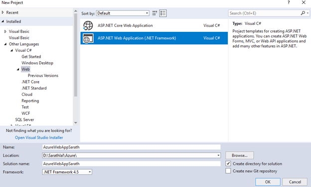 CI-CD in Azure Web Apps using Azure DevOps and Visual Studio